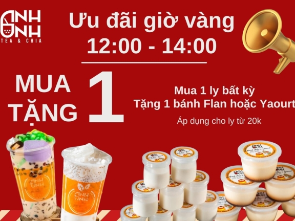 ƯU ĐÃI GIỜ VÀNG - MUA 1 TẶNG 1 